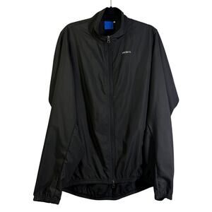 PRIMAL Jacket 3XL Full Double Zip Mock Neck Elastic Hem Side Zip Pocket Cycling